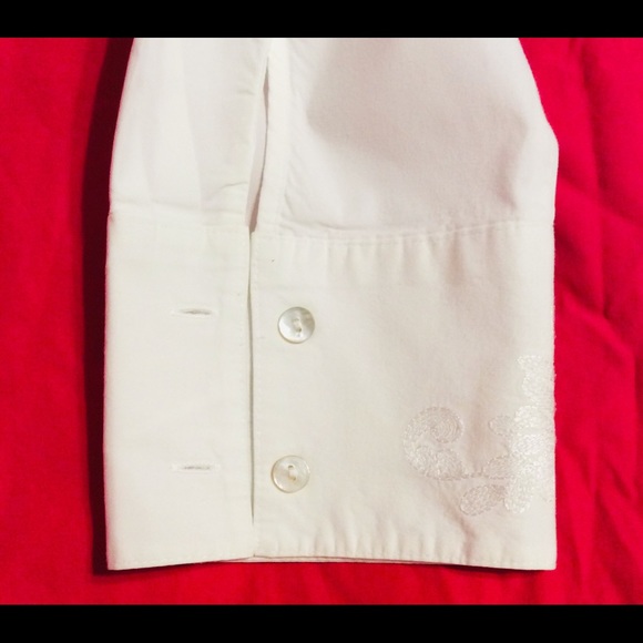 Coldwater Creek, White, long sleeved, tunic, 2X - Picture 7 of 8